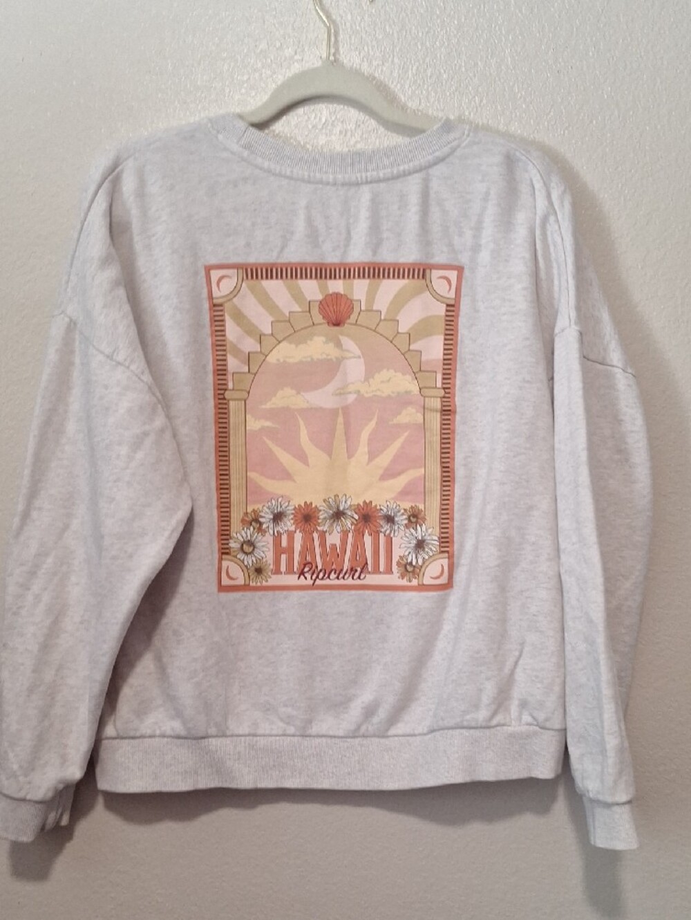 Rip Curl Hawaii Crewneck Sweatshirt, Medium - Picture 4 of 5
